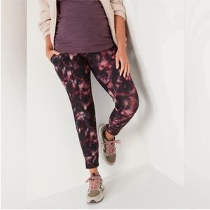 Old Navy Active Maternity High Waisted PowerSoft 7/8 Length Jogger Pants New XS